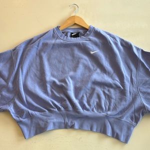 Purple Nike crewneck